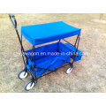 Carrinho de jardim dobrável Wagon Folding Utility Wagon